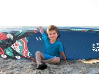 Надувная доска для SUP-бординга FAYEAN Christmas Fish Monster Kids Paddle Board 8'5''