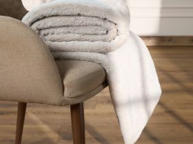 Плед Soft fur, серый