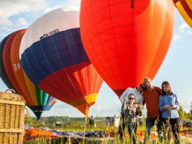 Индивидуальный полет на воздушном шаре на 7-х