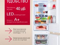 Встраиваемый холодильник Hansa BK307.2NFZC