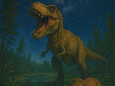 Полнокупольная программа "Динозавры. История Выживших. Путеводные звёзды"