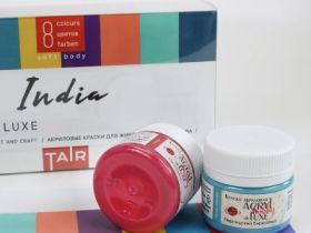Набор акрила Акрил Де Люкс "Индия" 8 цв*20 мл