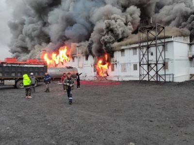 В Якутии сгорело общежитие вахтовиков
