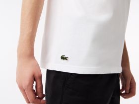 Мужская хлопковая футболка Lacoste