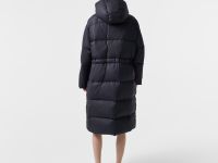 Женский длинный пуховик Lacoste Oversized с регулируемой талией