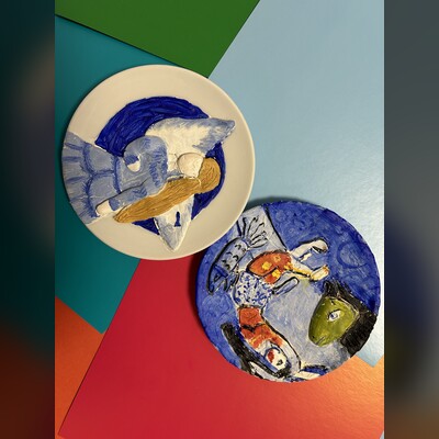 Керамика + Марк Шагал (8-11 лет)