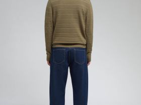 Джемпер с воротником-поло