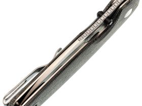 Складной нож Kizer Meteora, сталь Nitro-V, рукоять микарта, черный