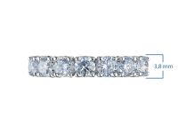 Классическое кольцо из белого золота э4712кц08200912_white