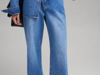 Джинсы прямого кроя