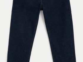 Утепленные джинсы straight fit мужские