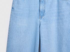 Джинсы Balloon со средней посадкой, Голубой