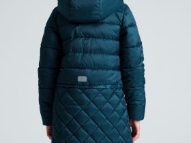 Пальто текстильное с полиуретановым покрытием для девочек