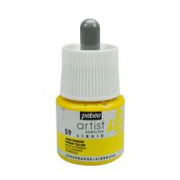 Чернила акриловые Pebeo "Artist acrilics liquid" 45 мл №59 Желтый основной
