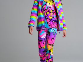 Куртка трикотажная для девочек