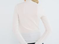 Водолазка из хлопка, Белый