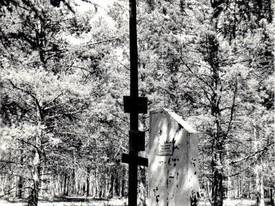 Памятное место гибели борца за власть Советов Н.М. Попова (Иирбит Ньукуус)