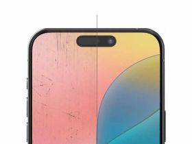 Защитное стекло uBear Extreme Nano Shield Privacy для Apple iPhone 16 Pro с чёрной рамкой
