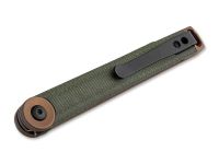 Складной нож Boker Kaizen, сталь D2, рукоять Green Canvas Micarta