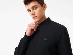 Мужское поло Lacoste с длинными рукавами