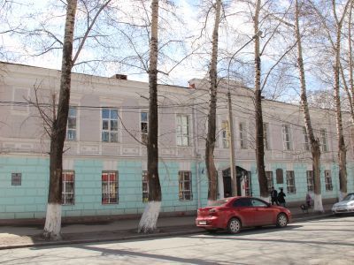 Здание, где в 1918 г. находился Сибирский геологический комитет, первое научно-практическое учреждение Сибири по изучению недр Сибири