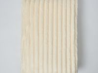 Плед Soft strip, светлое молоко