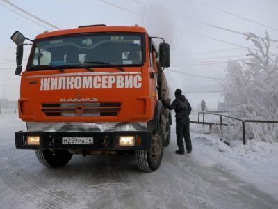 В «Жилкомсервисе» Якутска рассказали, как в морозы организована работа по вывозу отходов