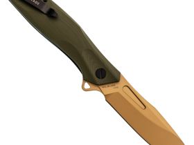 Тактический складной нож Mr.Blade Hemnes Gen.2, сталь D2, рукоять G10, олива