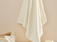 Полотенце махровое Basena, экрю