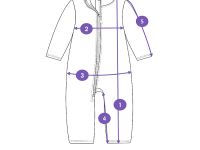 Комбинезон детский трикотажный для девочек