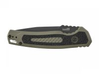 Автоматический складной нож Kershaw Launch 16, сталь CPM-M4 Cerakote, рукоять алюминий/trac-tec, оливковый