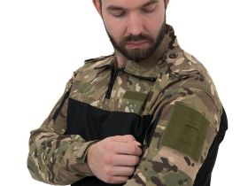 Лонгслив Remington Tactical Frog с воротником-стойкой, камуфляж
