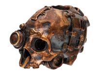 Бусина Сервочереп, бронза