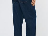 Свободные джинсы O'STIN x Яндекс Книги, Синий