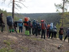 Водопады и ледяные пещеры скал Еланка Куччугуй Кэтэмэ - скалы Еланки - п. Еланка