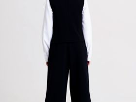 Брюки текстильные для девочек