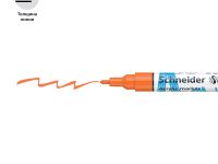 Маркер акриловый Schneider "Paint-It 310" 2 мм, пулевидный, оранжевый
