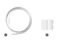 Удлинитель LED-ленты Яндекс YNDX-00547 1 м Белый