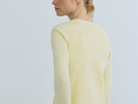 Кардиган из вискозы, Желтый