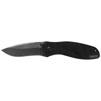 Полуавтоматический складной нож Kershaw Blur, сталь Sandvik 14C28N, рукоять алюминий, черный