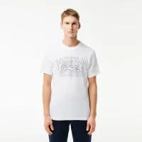 Мужская хлопковая футболка Lacoste