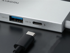 Адаптер Xiaomi Type-C 10 в 1 Docking Station (XMTIO01YM) (серебристый)