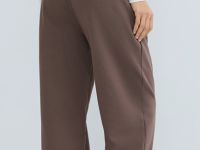 Джоггеры из мягкого трикотажа, Коричневый