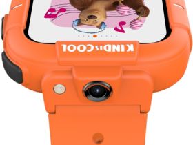 Умные часы Elari KidPhone «Маша и Медведь» Оранжевые