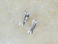 Серьги из белого золота с бриллиантами э0901сг05153600