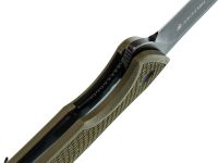 Складной нож Mr.Blade Hellcat Mini blackwash сталь S35VN, рукоять Olive G10