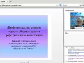 Профессиональный стандарт педагога: общекультурные и профессиональные компетенции