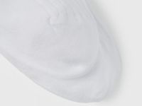 Гольфы в рубчик, Белый