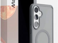 Чехол VLP Moon Case MagSafe для Galaxy S24 FE серый