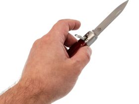 Складной автоматический нож Витязь B5122, сталь 5Cr13